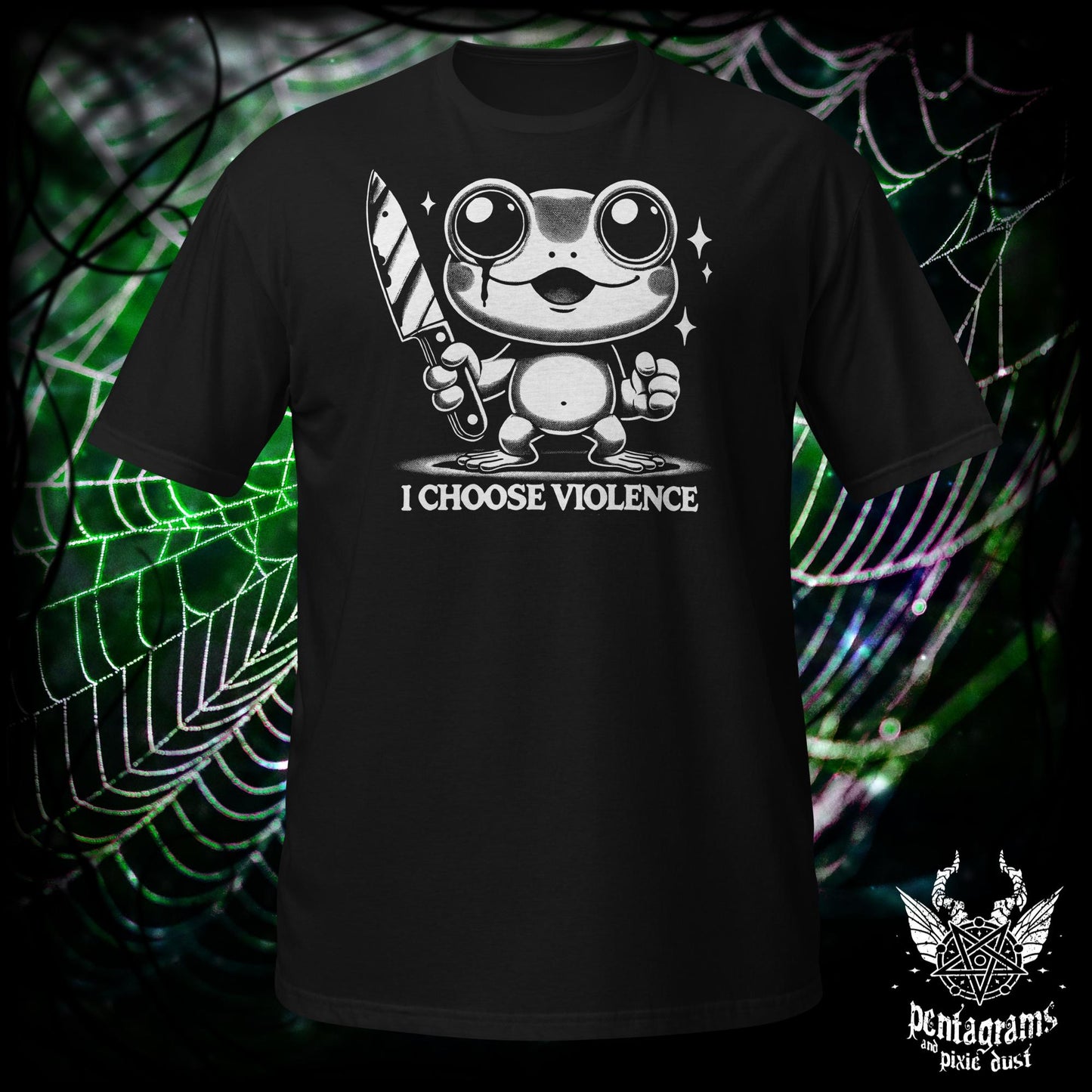 I Choose Violence - Frog - T-Shirt