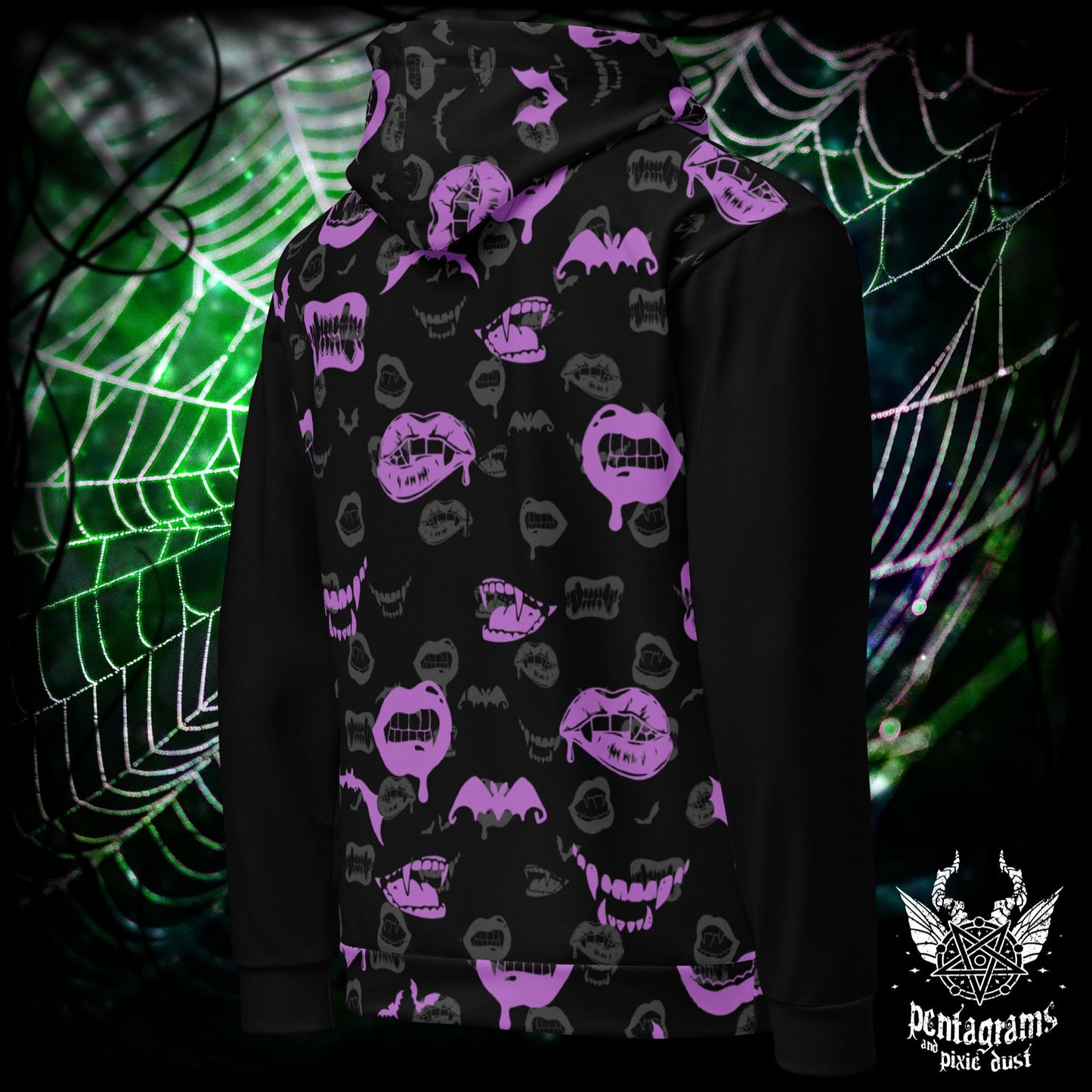 Bites n Bats Purple - Hoodie