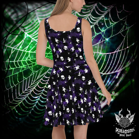 Spooky Skater Dress