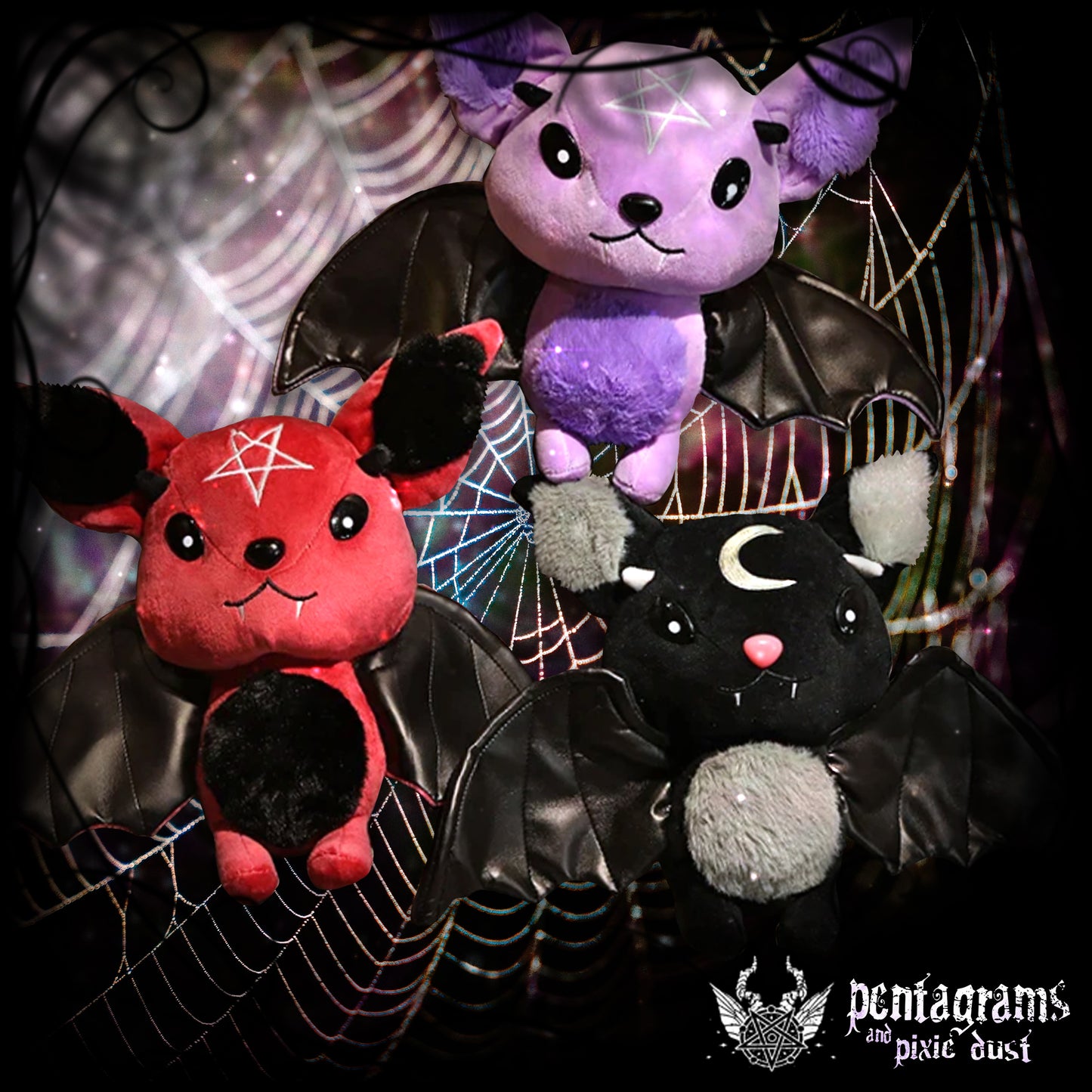 My little Demon Plushies (3 options available in 2 sizes)