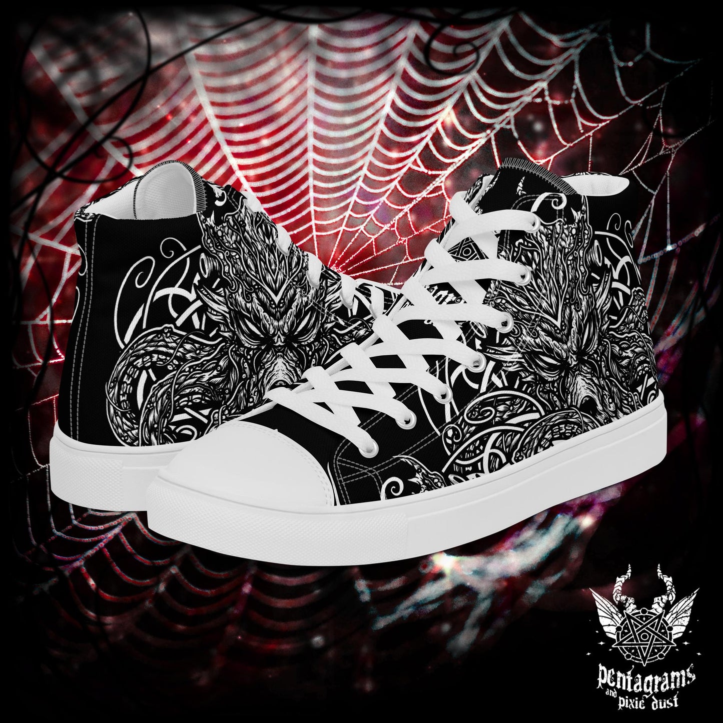 Call Of Cthulhu - Men’s high top canvas shoes