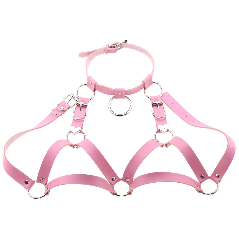 Hearts Content Body Harness (9 colors available)