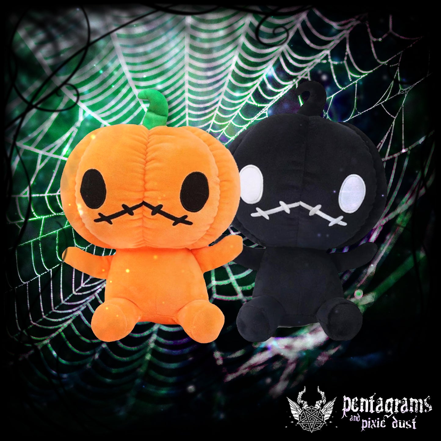 Sad Pumpkin Plush