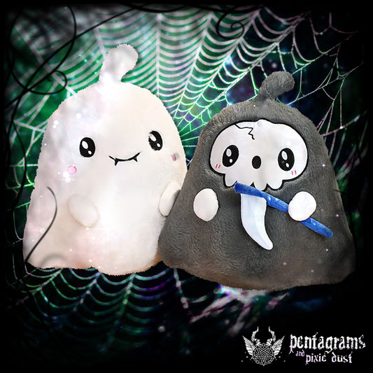 Spooky Squishies (Ghost and Reaper Available in 3 sizes)