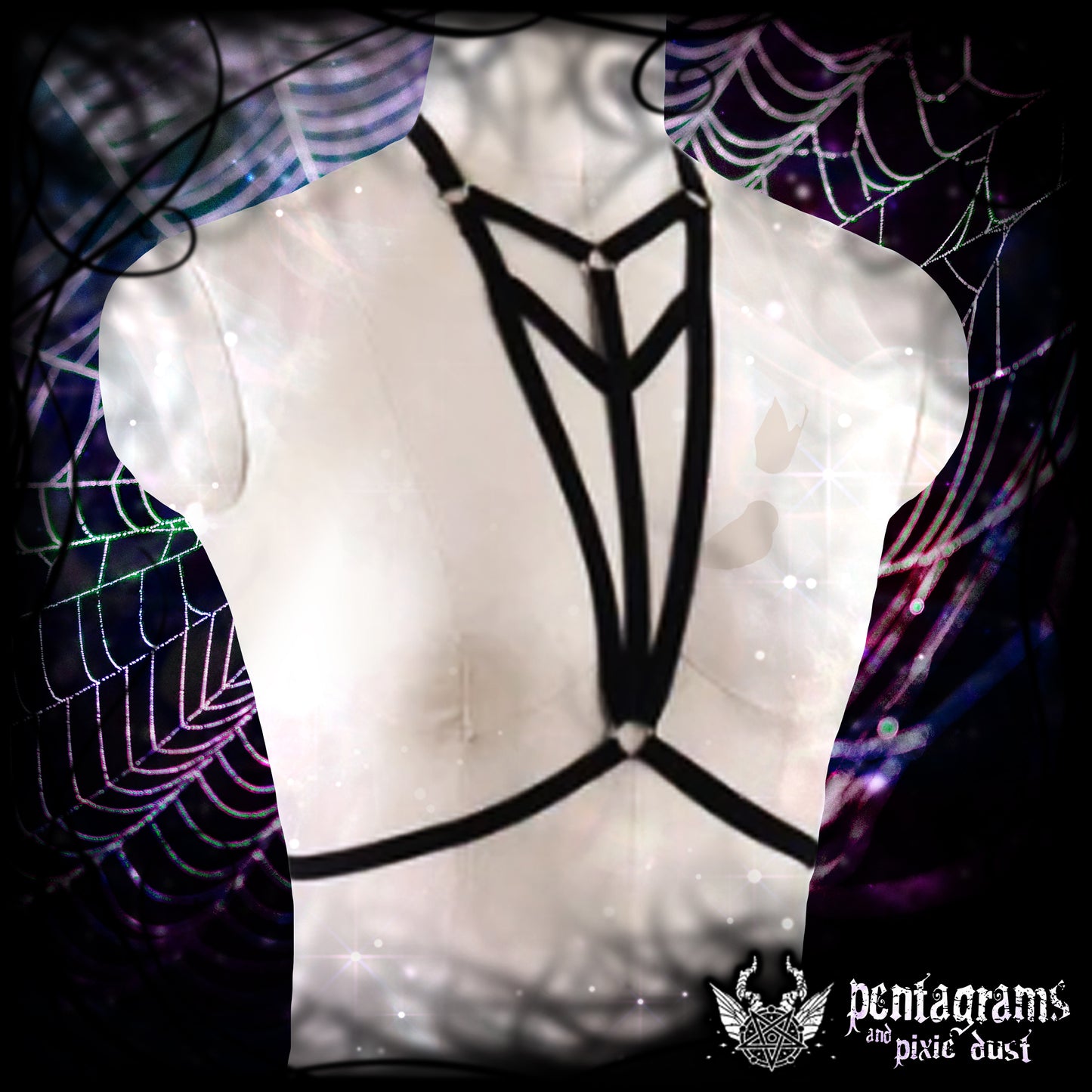 Elastic Chest Harness (10 styles available)