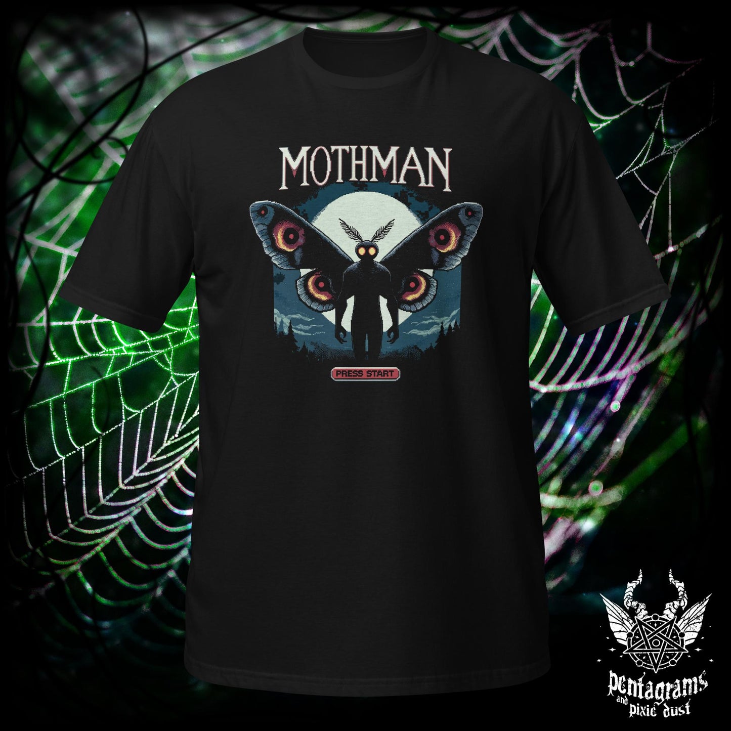 Mothman - Cryptid Game Art Series T-Shirt