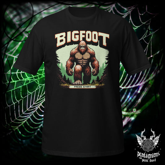 Bigfoot - Cryptid Game Art Series T-Shirt