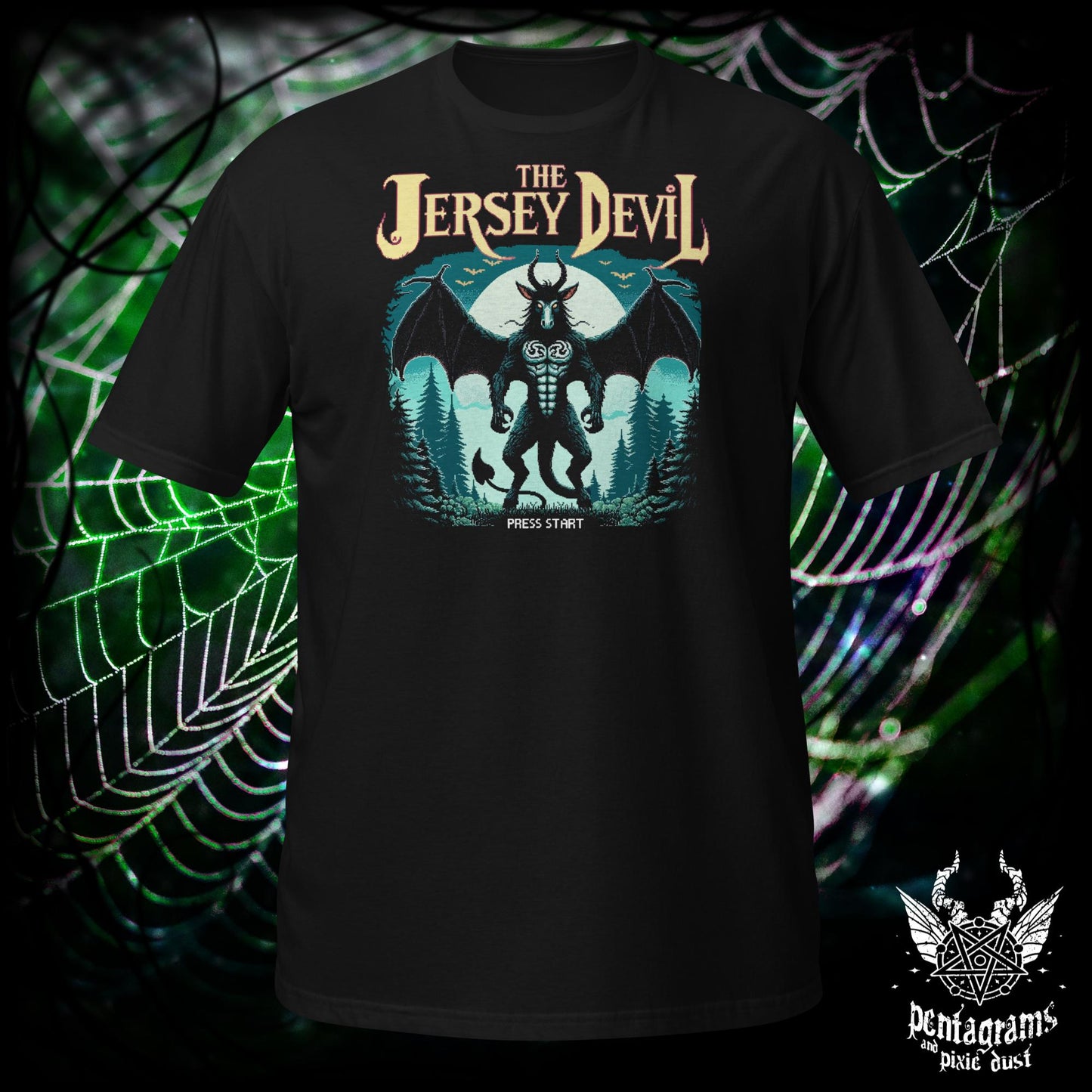 Jersey Devil - Cryptid Game Art Series T-Shirt