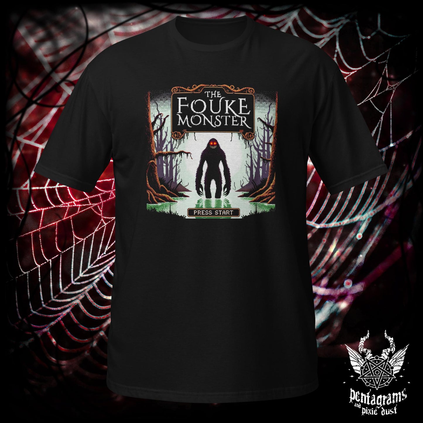 The Fouke Monster - Cryptid Game Art Series T-Shirt