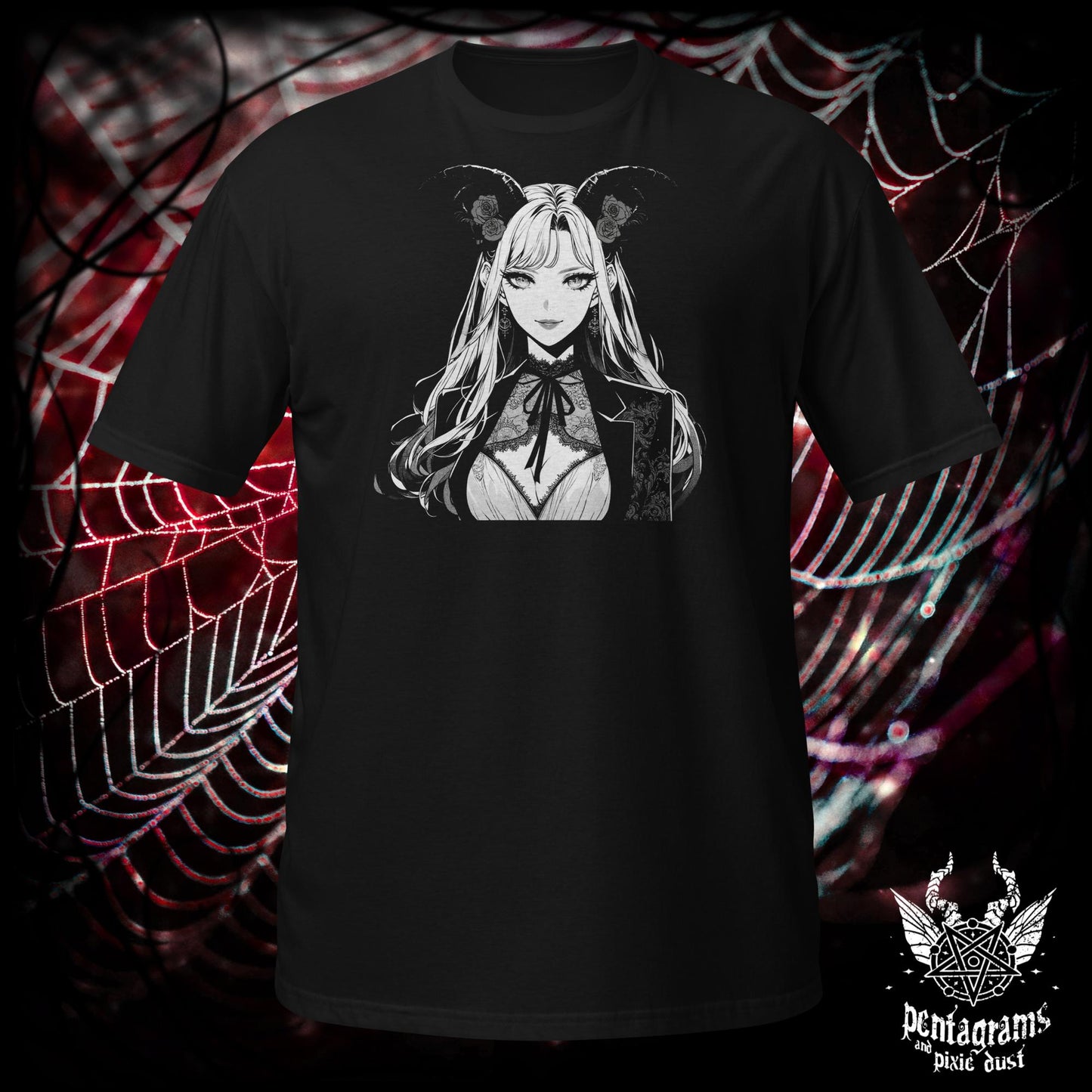 Gothic Demon Beauty - T-Shirt