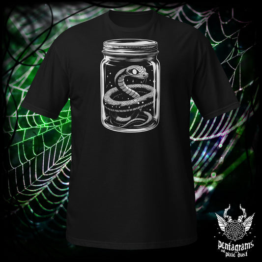 Cosmic Snake - Jarred Oddities Series T-Shirt