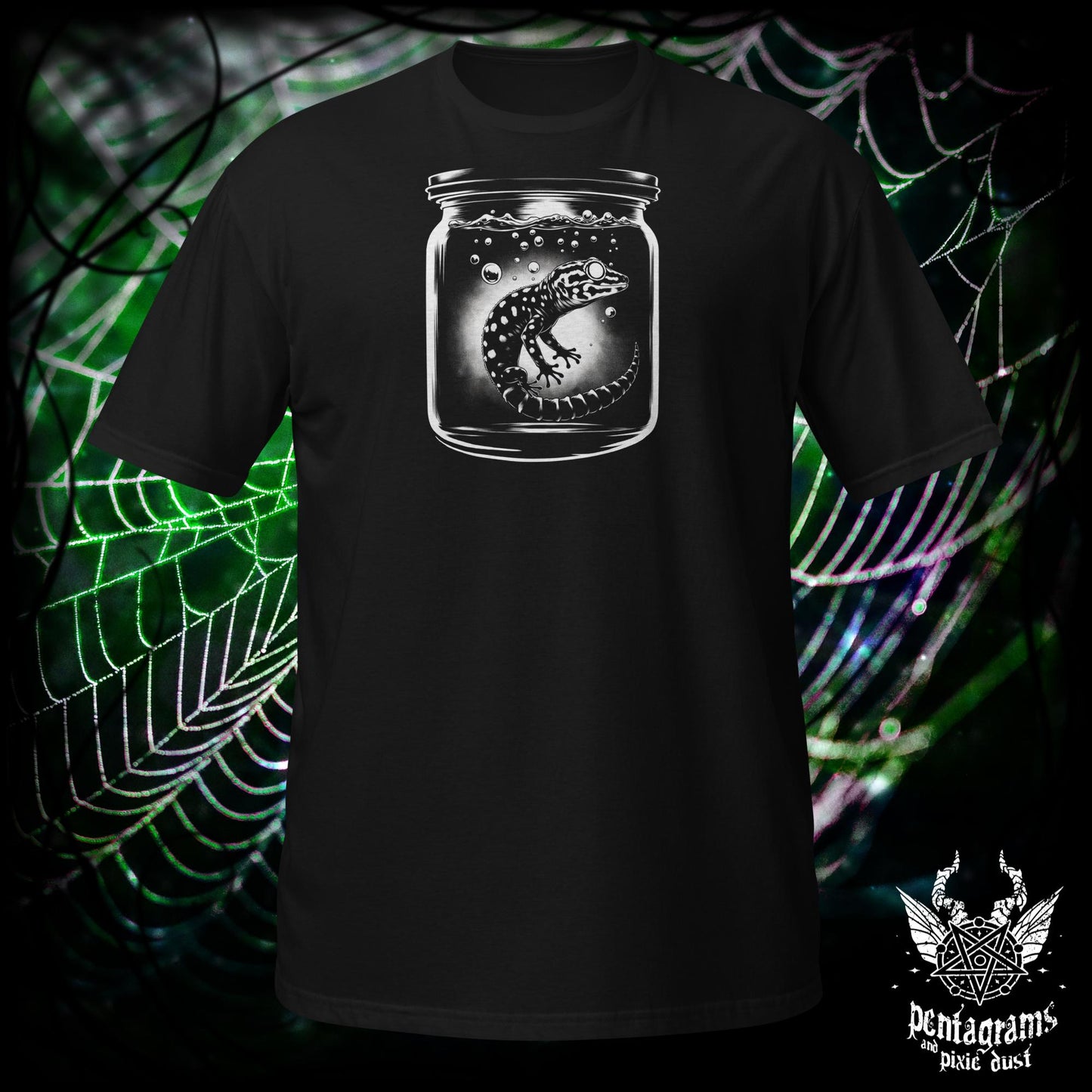 Enter The Gecko - Jarred Oddities Series - T-Shirt