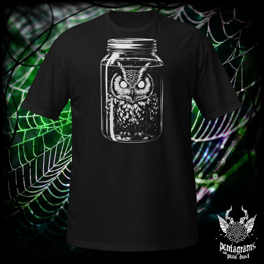 The Owl Seer - Jarred Oddities Series - T-Shirt