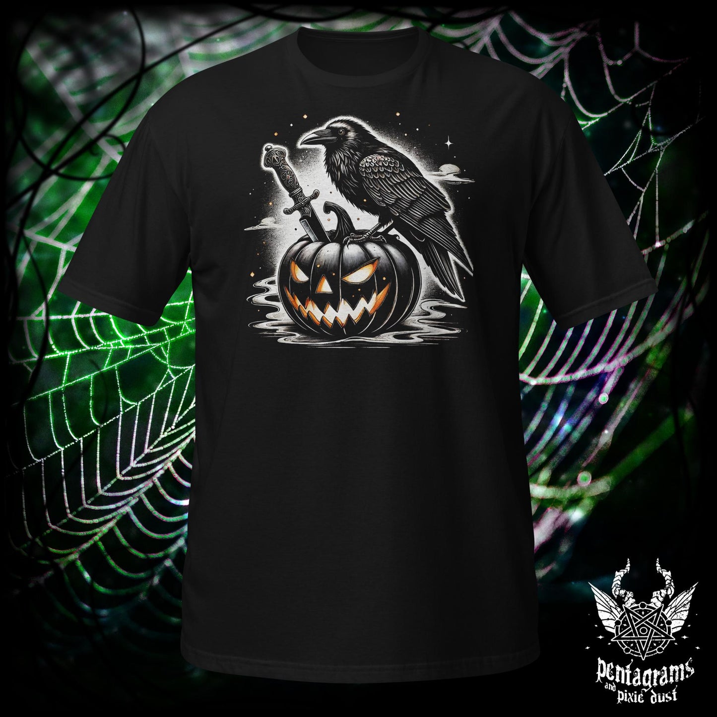 Raven - Halloween - T-Shirt