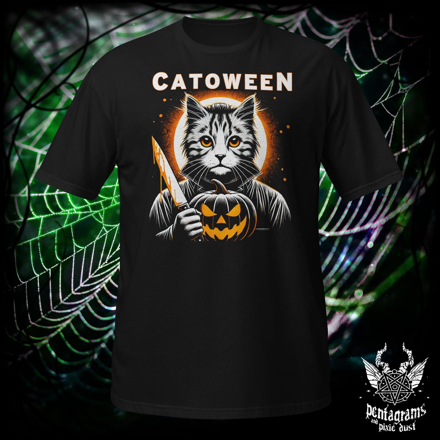 Catoween - Horror Parody - T-Shirt