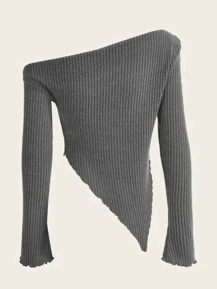 Asymmetrical Casual Sweater