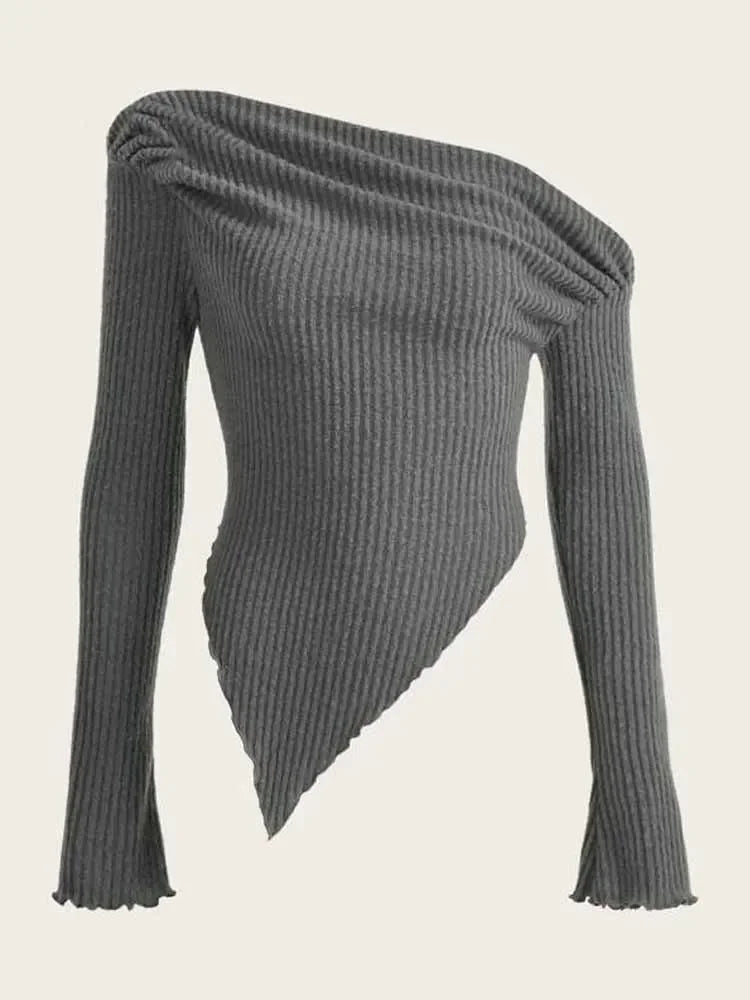 Asymmetrical Casual Sweater